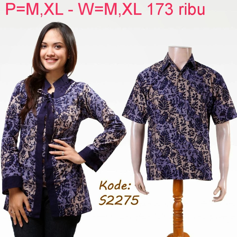  Baju  Batik  Pasangan  Untuk Pesta  Model Baju  Batik 