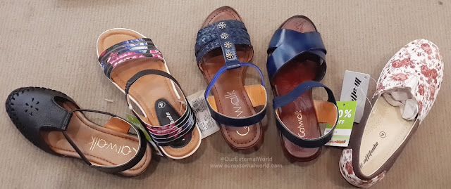 reliance footprint, summer collection, footwear