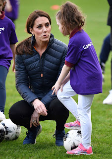 Kate Middleton at National Football Stadium in Belfast