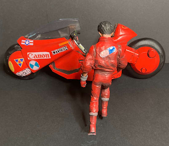 Akira Kaneda Bike 3D Model - Poster