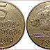 Pfennig: coin from Free City of Danzig; 1/100 gulden