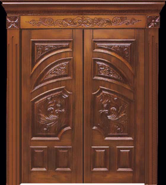 wood front door images Wooden Front Door Designs | 560 x 625