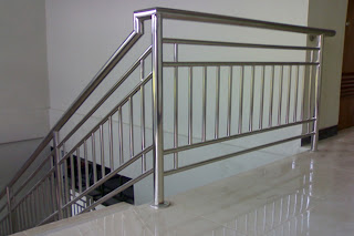 pagar tangga stainless
