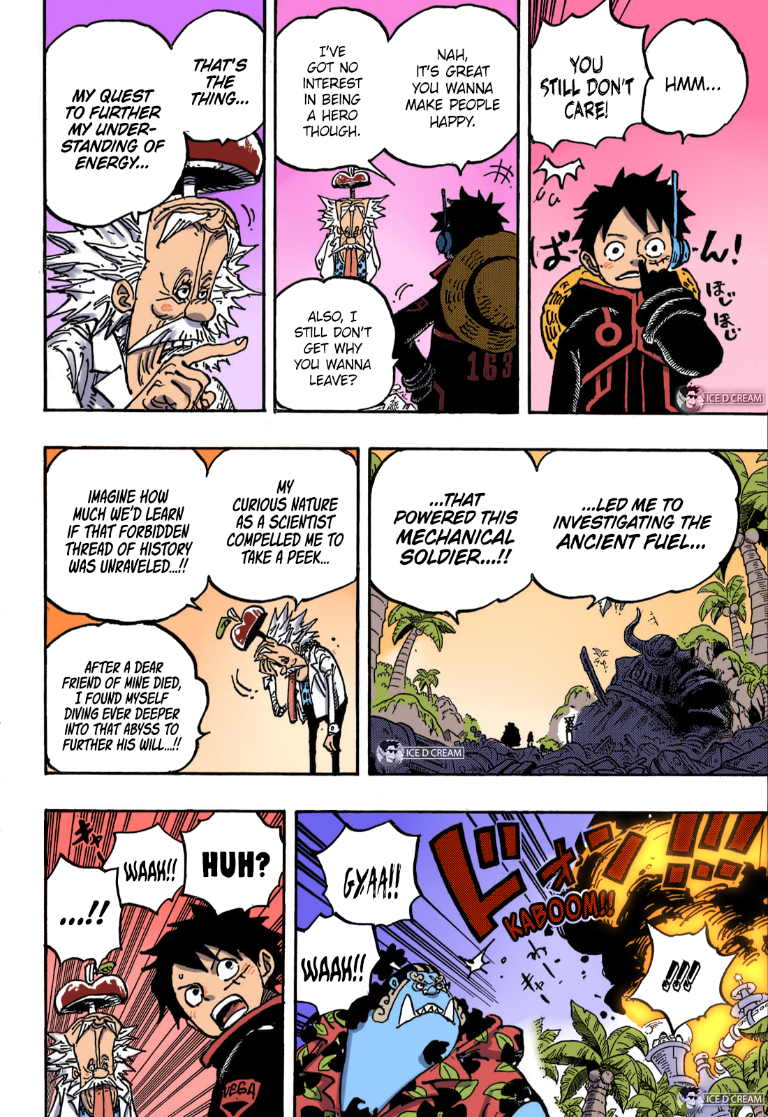 One Piece Chapter 1068 A Genius Dream Colored Full