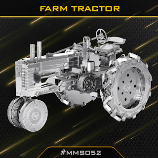 Metal Earth Farm Tractor