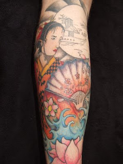 Art Japanese Tattoos Especially Geisha Tattoo Designs With Image Arm Japanese Geisha Tattoo Picture 3