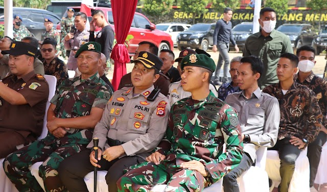 Kapolres Lebak Hadiri Peresmian Batalyon C Pelopor Sat Brimobda Banten