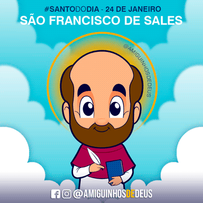 São Francisco de Sales para colorir ~ Amiguinhos de Deus