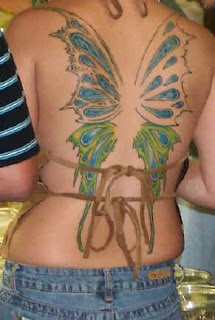 Butterfly Back Tattoo
