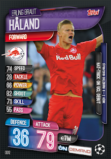 1 card subset featuring all FC Red Bull Salzburg cards currently available to collect for the Topps Match Attax UEFA Champions League On Demand 2019-2020 collection