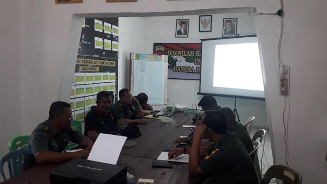 Rapat Dalam Rangka Hari Ulang Tahun Pramuka Turut Serta Dihadiri Personel Jajaran Kodim 0207/Simalungun