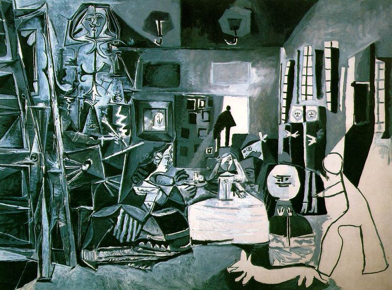 pinturas de picasso. Pablo Picasso, Las meninas,