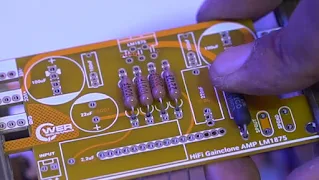 PCB Stereo LM1875