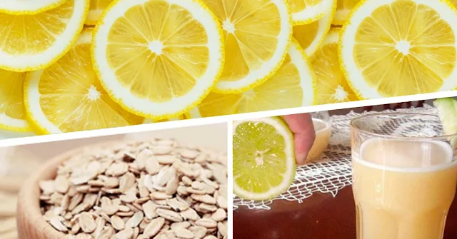 Oatmeal And Lemon Drink To Get Rid Of 4 Pounds In 5 Days