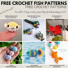 Free Crochet Fish Amigurumi Patterns For Colorful Creations