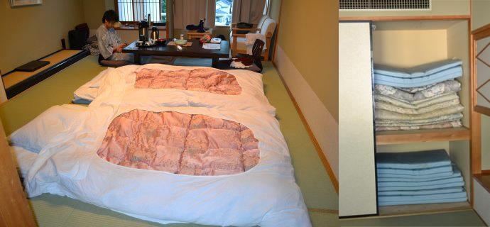  Futon  tempat tidur khas Jepang  