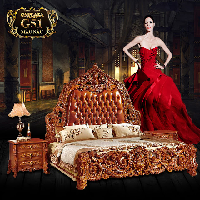 Mua giường ngủ gỗ sồi phong cách tân cổ điển ở đâu là tốt?