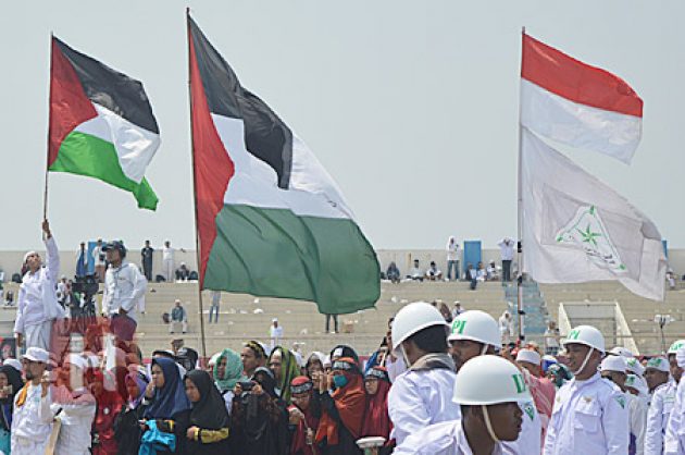 72 Tahun Kemerdekaan Indonesia, Jangan Lupakan Palestina