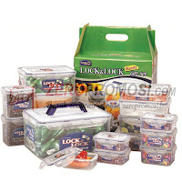 Lock & Lock HPT884A Plastic Container 15P Set