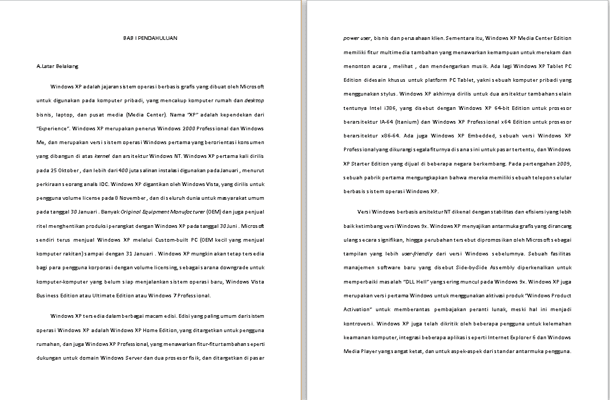 Contoh Makalah Tentang Windows XP  Contoh Makalah Kita