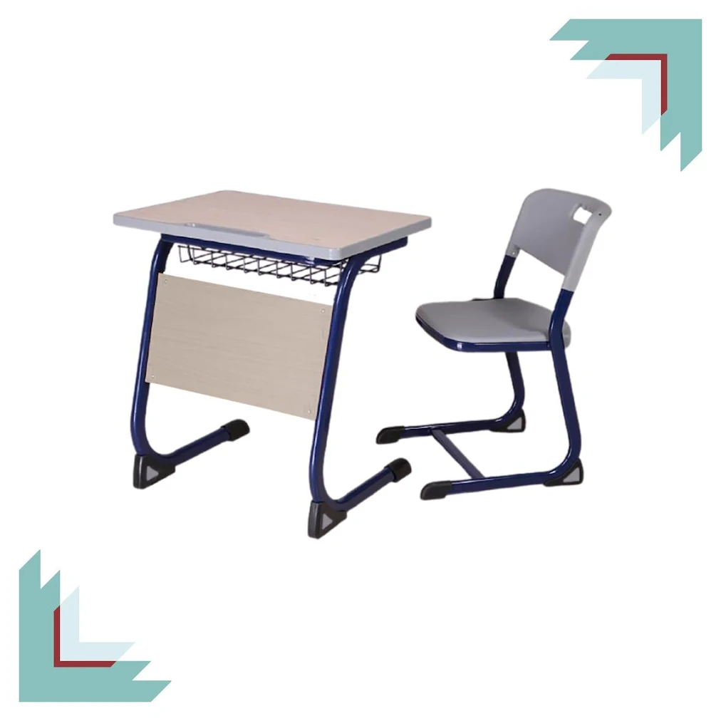 Meja Sekolah Smp Ergonomis Kuat 06 Halla lnQK