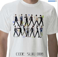 KAOS SUJU KAOS SUPER JUNIOR