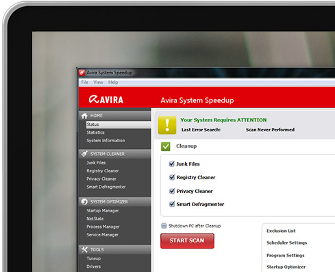 Avira System Speedup