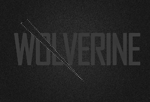 Photoshop Tutorial  : Wolverine Text Effect