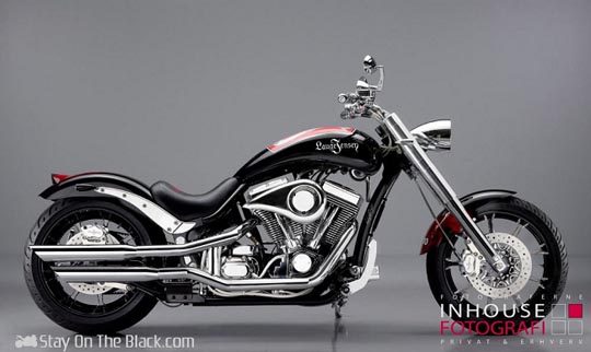 La Harley Davidson customisée Wayne Rooney