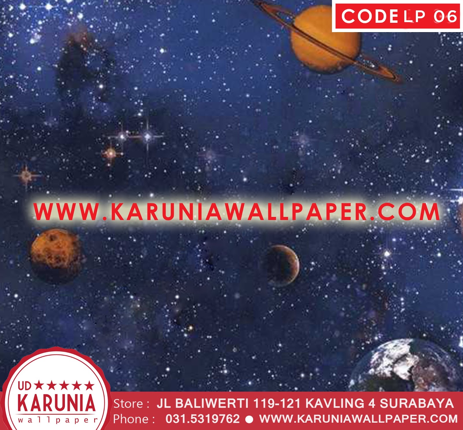 jual wallpaper angkasa galaxy