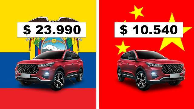 Carros Chinos precios 2024 Ecuador TLC Fayals