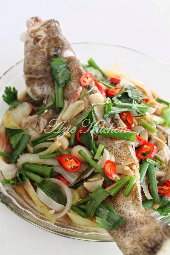 Di celah-celah kehidupan: Pelbagai resipi ikan masak stim 