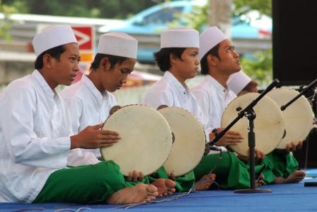 Jual Hadroh Habib Syech Darbuka Murah Bass Duduk Rebana