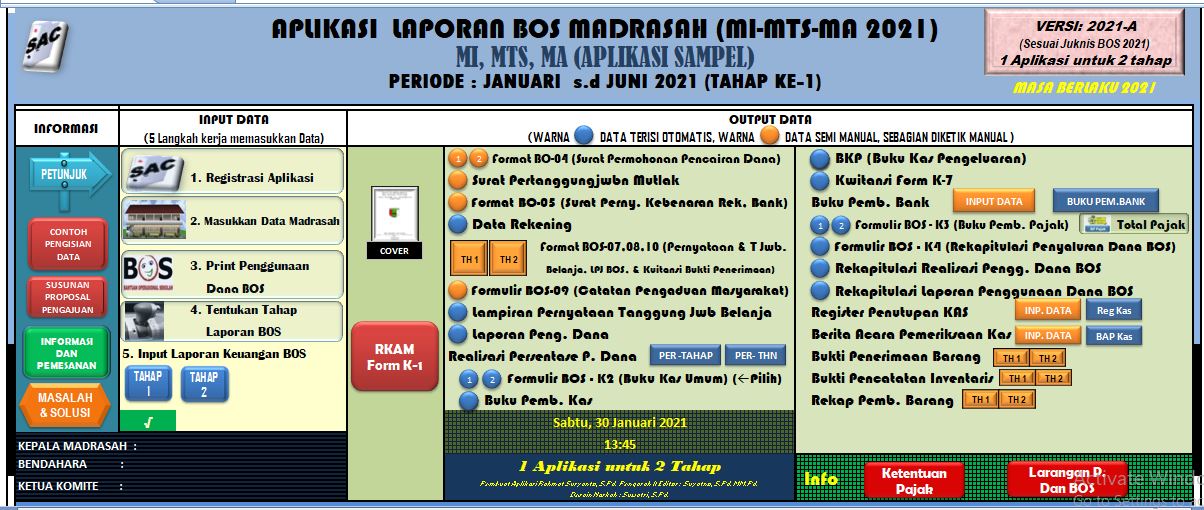 APLIKASI SPJ BOS: APLIKASI SPJ BOS 2021