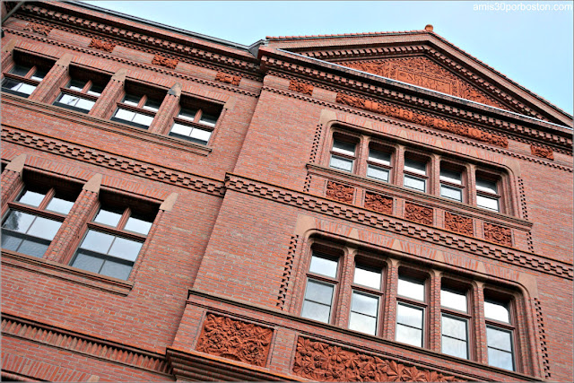 Sever Hall en la Universidad de Harvard