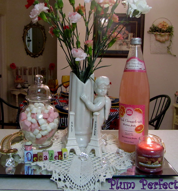 Plum Perfect: A Pink Vignette for Pink Saturday!