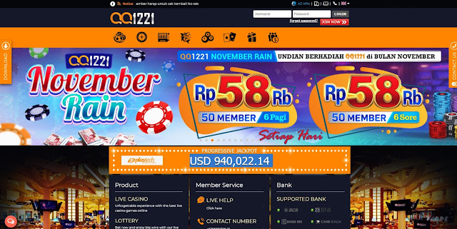 Link Alternatif QQ1221 Bandar Judi Slot Pulsa Dana Ovo Gopay