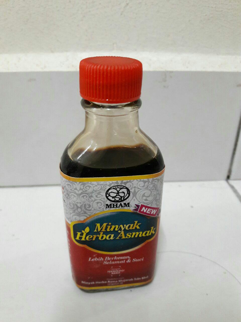 Minyak herba Asmak penawar Asma,Batuk dan Selsema ...