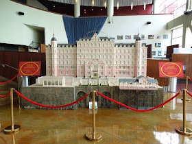 Grand Budapest Hotel original model exhibit ArcLight Hollywood