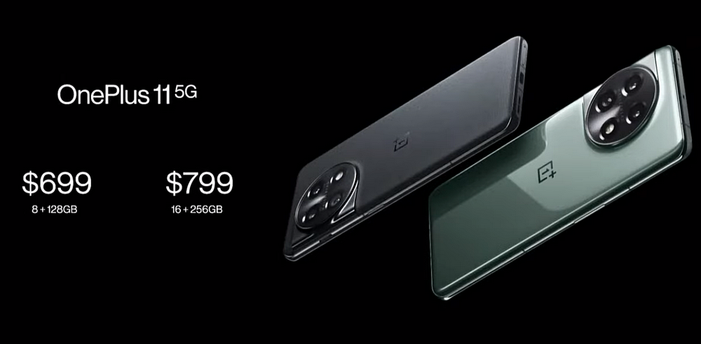 OnePlus 11 5G Price US