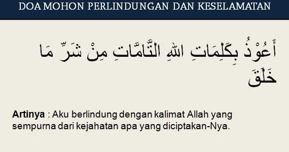 5 Doa Mohon Perlindungan dari Segala Keburukan + Latin dan 