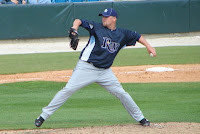 Heath Phillips pitched five shut-out innings in Thursday's game against Toledo.