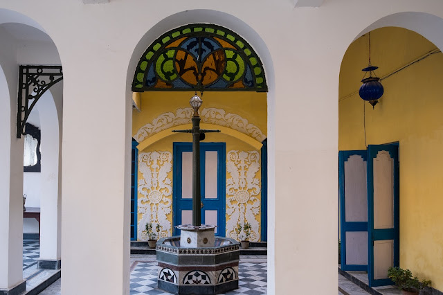 Stained Glass at Bari Kothi Murshidbad