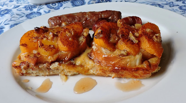 Peaches & Cream French Toast