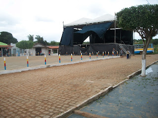 palco da festa ano 2009