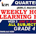 Week 5 Grade 4 Weekly Home Learning Plan Q4