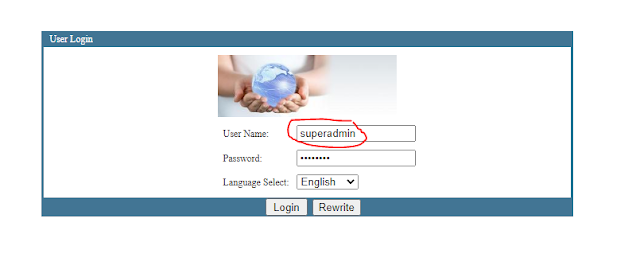 loging in with super user in router page  in order to increase speed in vianet worldlink as well as other isps