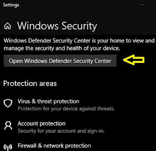 Windows Defender Firewall Enable or Disable in Windows 10