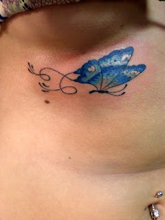 Chest Tattoo Ideas With Butterflies Tattoo Designs With Image Chest Butterflies Tattoos For Women Tattoo Gallery 2