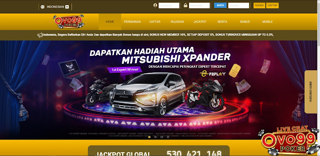 cara daftar di bandar online